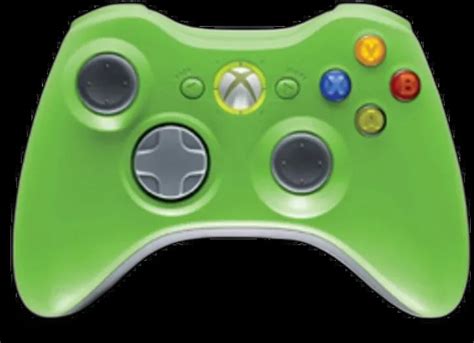 Microsoft Xbox 360 Green Controller Consolevariations