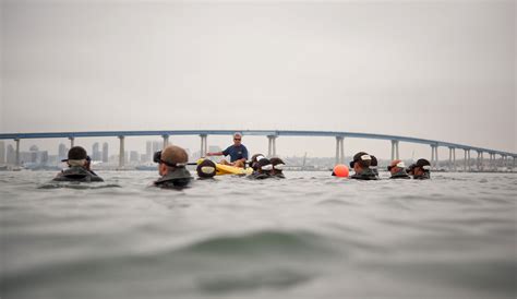 Buds Student Participates In Interval Swim Training In San Diego Bay