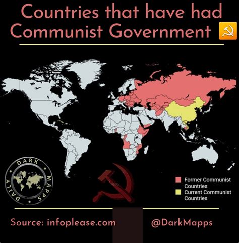 map of all communist and socialist countries in 1978