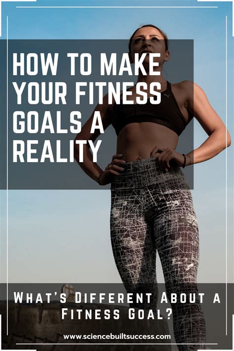 how to make your fitness goals a reality fitness goals fitness you fitness
