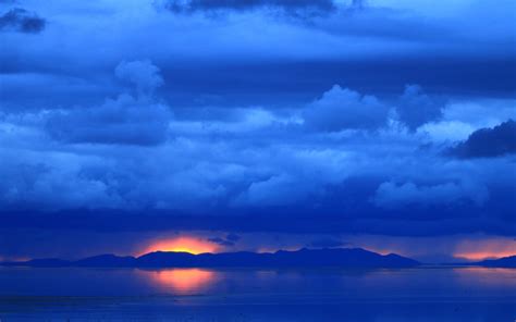 1920x1200 Blue Cloud In Sunrise 1200p Wallpaper Hd Nature 4k
