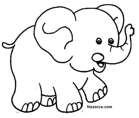 Download Koleksi 80 Gambar Gajah Hitam Putih Untuk Diwarnai