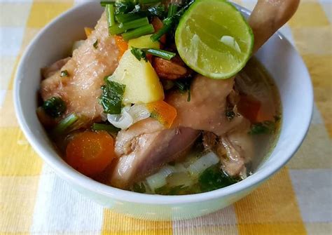 Resep Sop Ayam Kampung Oleh Dita Hediati Cookpad