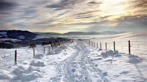 Country Winter Wallpapers On Wallpaperdog