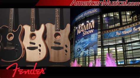 Namm 2019 Fender American Acoustasonic Telecaster Youtube