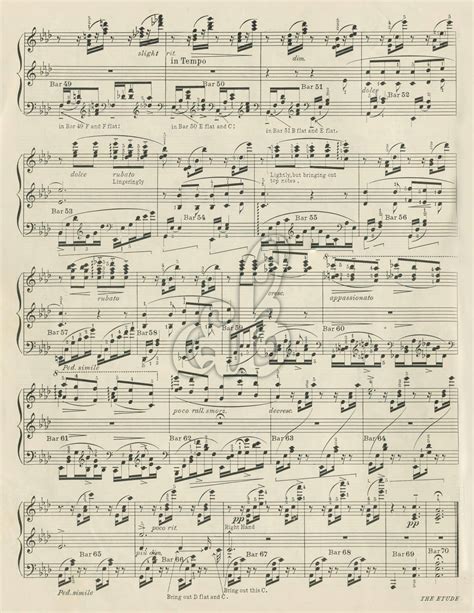 Vintage Music Paper