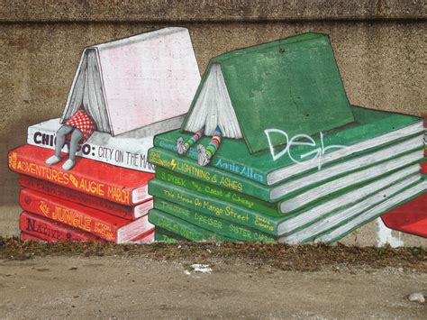 Examples Of Street Art And Murals About Books Libraries And Reading