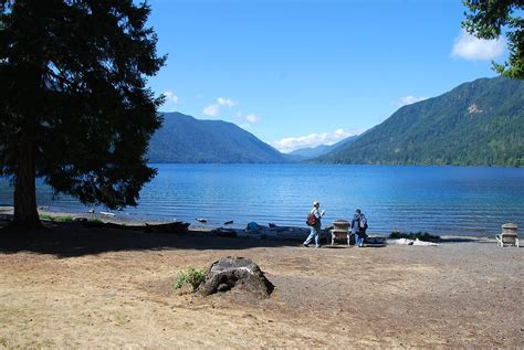 Crescent Lake Olympic Peninsula By Charles Hallsted Redbubble