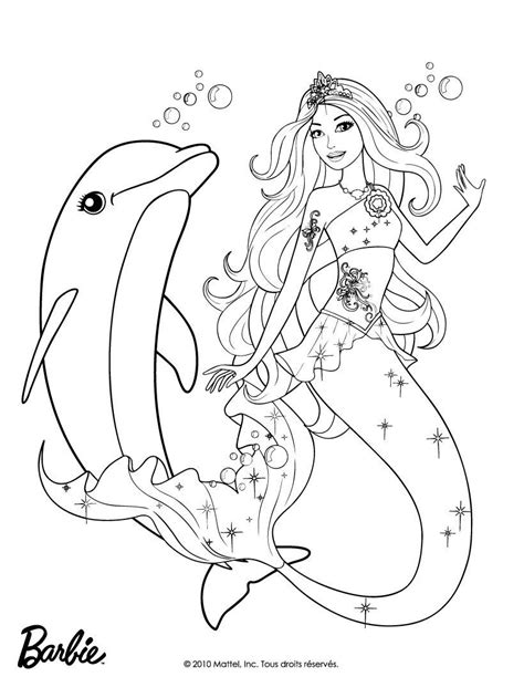 Maybe you would like to learn more about one of these? Coloriage Sirène Et Dauphin à colorier - Dessin à imprimer ...