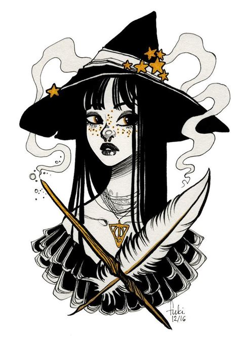 Drawn Witch 899 Witch Drawing Witch Art Art