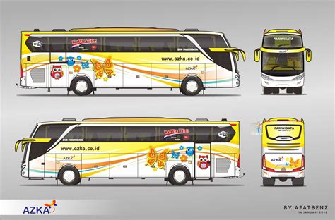 Dimana pada model bus shd mengalami banyak sekali peningkatan ketimbang model bus hd (high. Jasa Design Livery Bus, Medium Bus, Elf, Truck | AfatBenz ...
