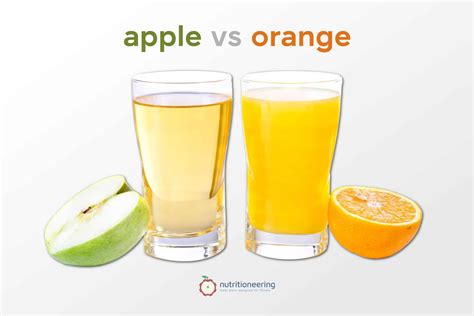 Apple Juice Vs Orange Juice Nutrition And Health Comparison