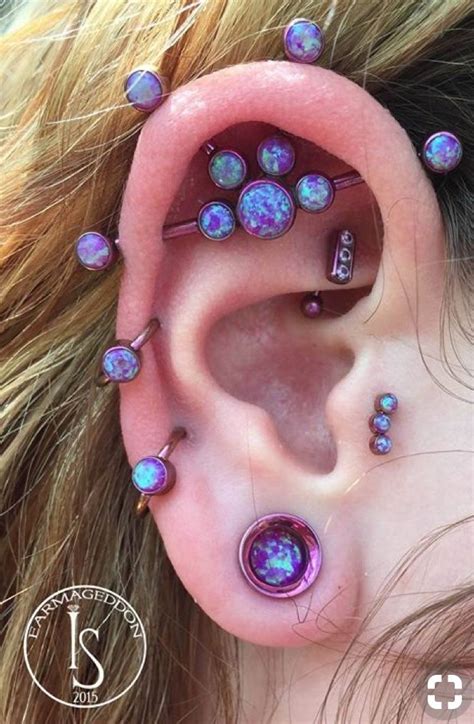 Pin By Avery Grace On Tattoos And Piercings Cool Ear Piercings Earings