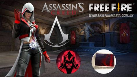 Free Fire E Assassin S Creed Como Pegar A Skin Irmandade Sombria