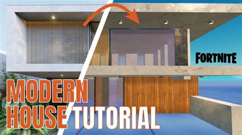 How To Build A Modern House Fortnite Creative Youtube