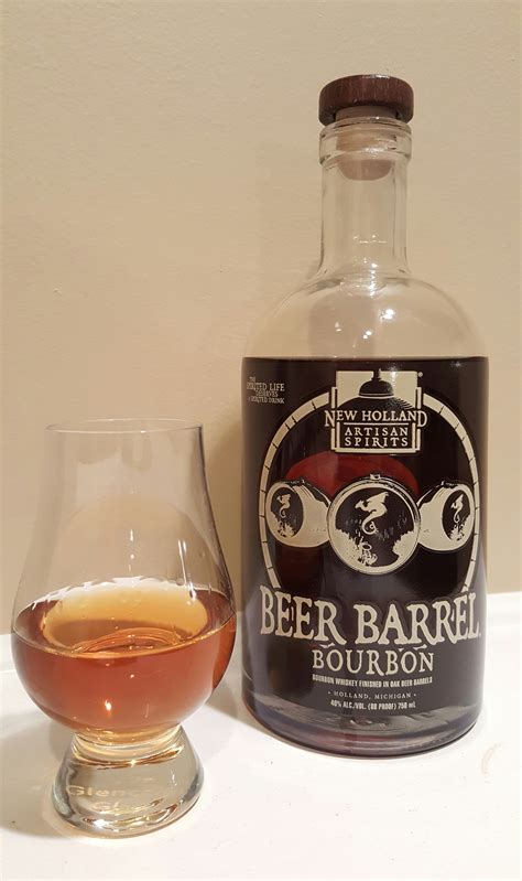 Review - New Holland Brewing, Beer Barrel Bourbon, (No Age Stated), 40% - angelsportion