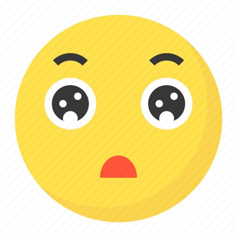 Emoji Emoticon Expression Face Impressed Sirprise Wow Icon