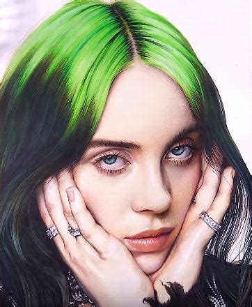 Billie Eilish Colour Pencil Drawing Color Pencil Drawing Pencil Sexiz Pix