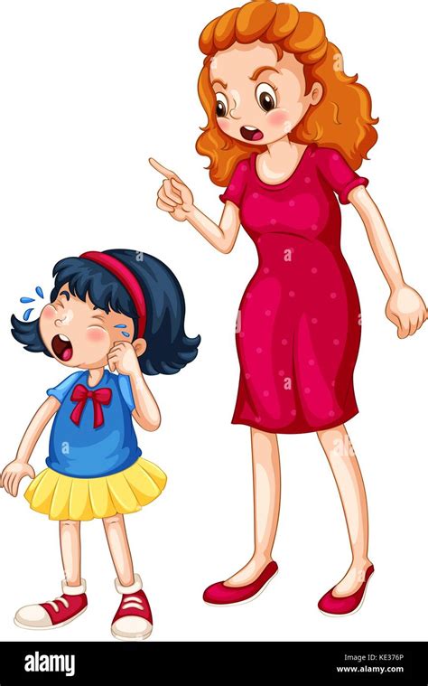 Yelling Mom Clipart
