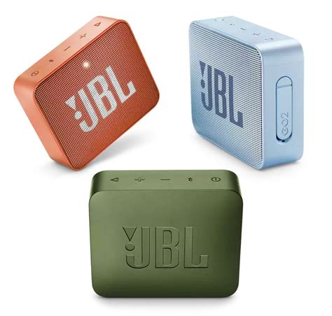 Jbl Go 2 Portable Bluetooth Speaker Is Small And Waterproof