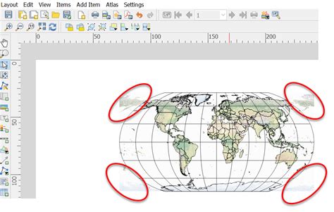 Coordinate System How To Display World Map Raster In World Robinson