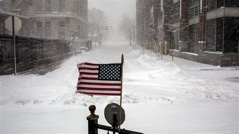 Heavy Snowfall In Northeast Disrupts Travel And Vaccine Rollout The