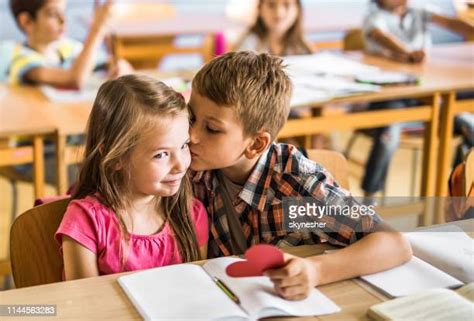 Kissing At School Photos Et Images De Collection Getty Images