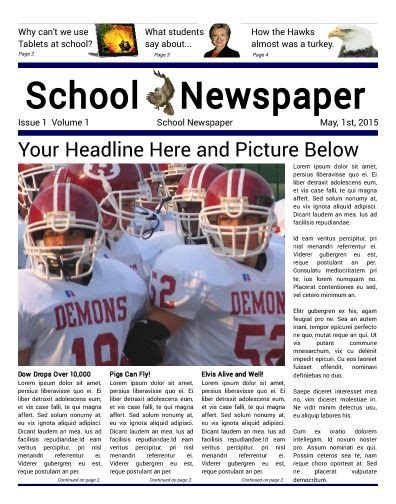 Why Elementary Schools Should Start A Newspaper School Newspaper