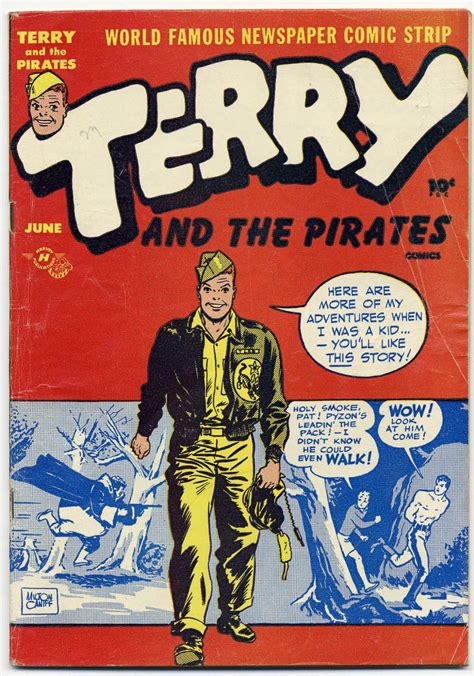 Terry And The Pirates No4 June 1947 Cover By Milton Caniff Comic