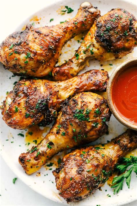 Perfect And Crispy Air Fryer Chicken Legs Drumsticks The Recipe Critic