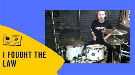 I Fought The Law The Clash Drum Cover Youtube