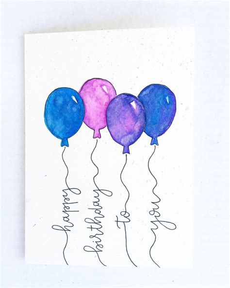 Crafting a birthday card also makes for a fun and easy creative project the entire family can get in on. Pin on Cards