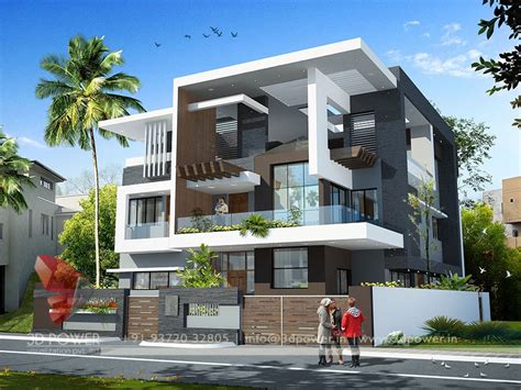 Gallery Architectural 3d Bungalow Rendering Modern 3d Bungalows