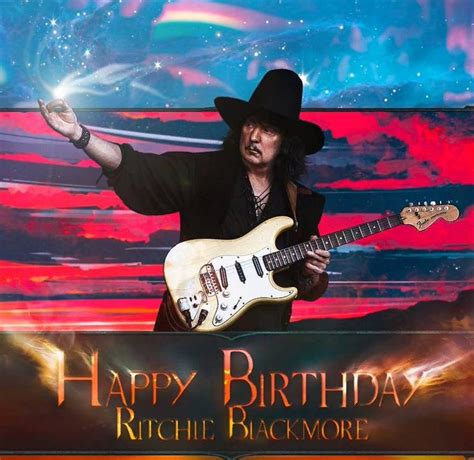 Ritchie Blackmores Birthday Celebration Happybdayto