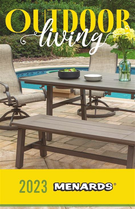 Menards Outdoor Living 2023 Weekly Ads & Special Buys from February 14