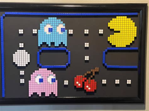 Pac Man Pixel Art Etsy
