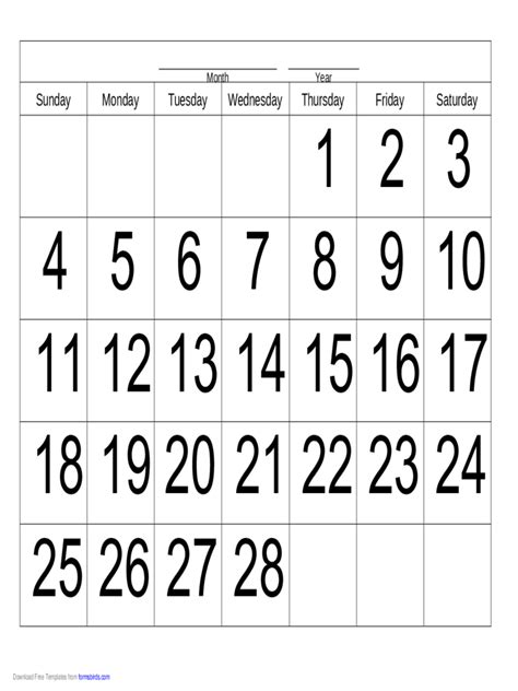 2020 Calendar Template Fillable Printable Pdf And Forms Handypdf