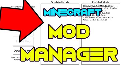 Minecraft Mod Manager Telegraph