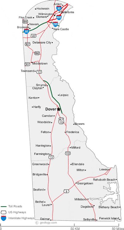 Road Map Of De