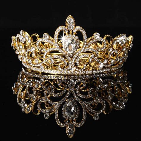 Buy New Luxury Wedding Crown Alloy Rhinestone Bridal