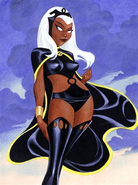 Psicomana Bruce Timm Storm Ororo Munroe X Men Banda Desenhada