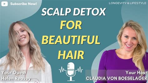 Scalp Detox For Beautiful Hair With Helen Reavey Actacre Youtube