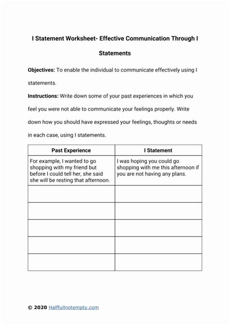 Practice 30 Instantly Communication Worksheets For Adults Simple