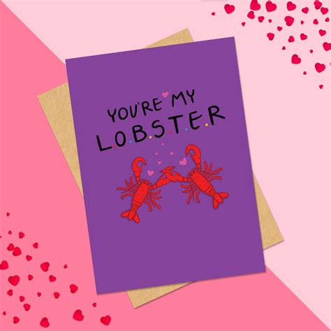 A6 Youre My Lobster Etsy