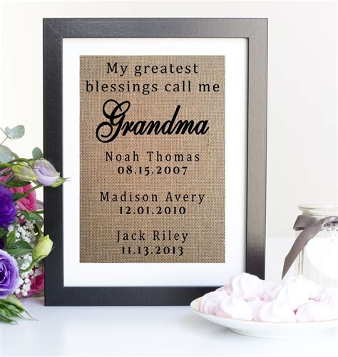 And this is why we have compiled the amazing and thoughtful mother's day gifts for grandma that will put a smile on your grandmother's face. Pin on Burlap Ideas