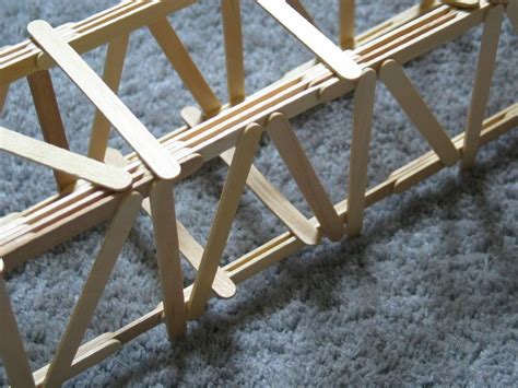 How To Build A Popsicle Stick Truss Bridge