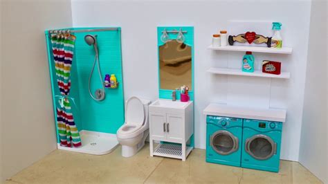American Girl Doll Bathroom And Laundry Room Play Sets Review And Room