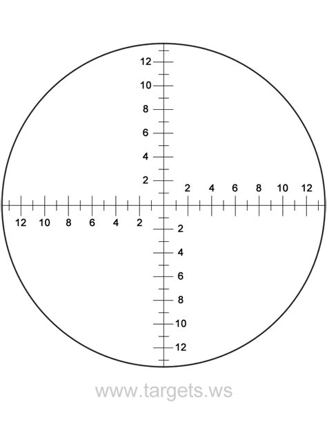 Printable Targets Print Your Own Sight In Shooting Targets