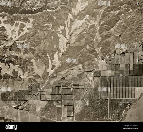 Historical Aerial Photograph Simi Valley Ventura County California