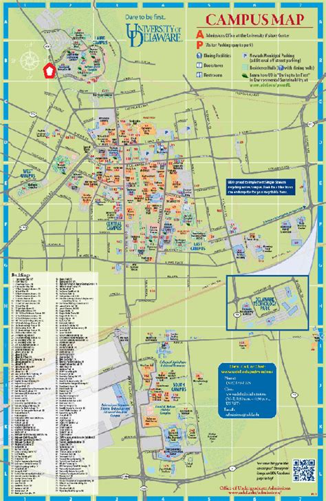 29 University Of Delaware Campus Map Maps Online For You